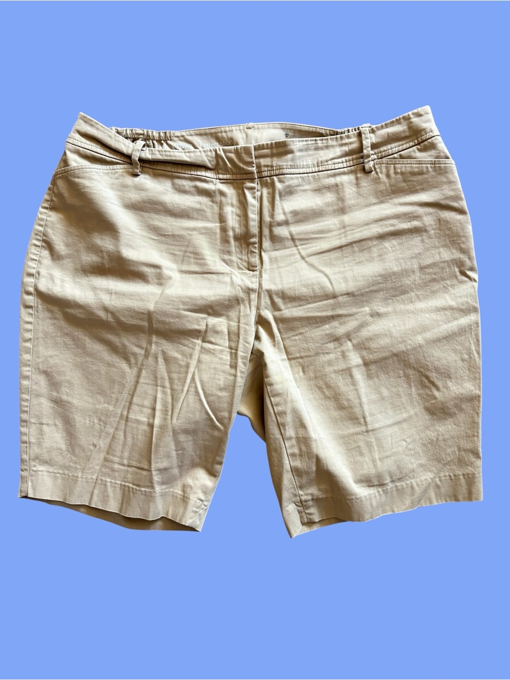 Talbots Khaki Bermuda Shorts